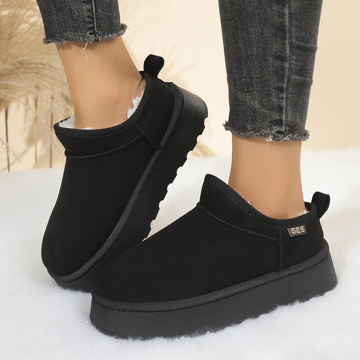 Winter Women Thermal Insulated - Snow Boot Fur Lined avaliação e preço
