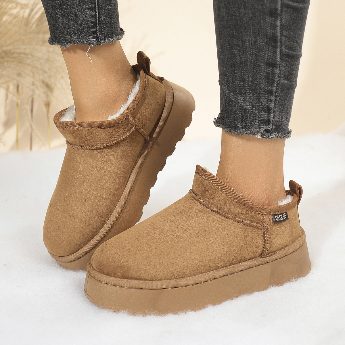 Winter Women Thermal Insulated - Snow Boot Fur Lined avaliação e preço