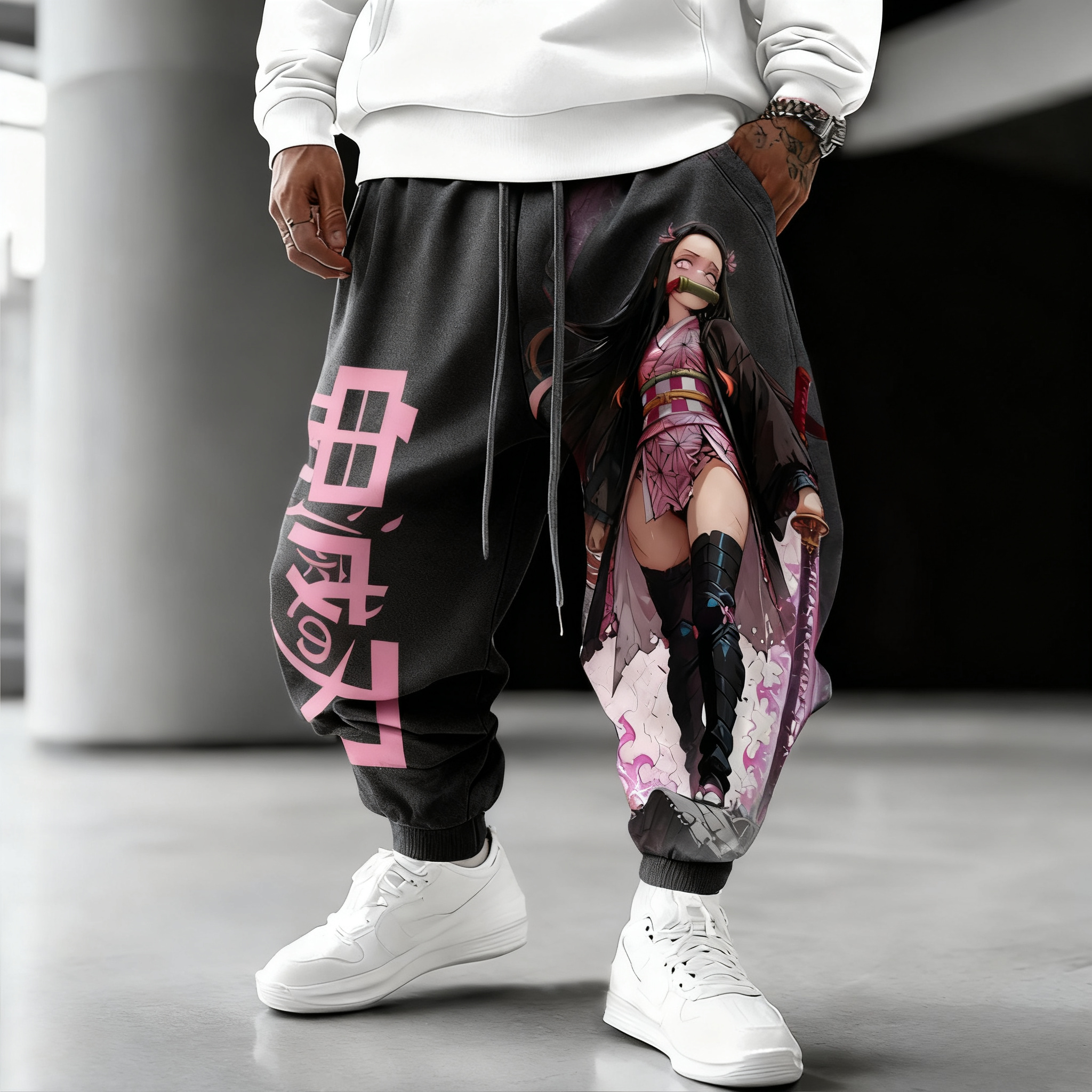 Demon Slayer Cotton Pants 2025 - Winter Clothing In Japan avaliação e preço