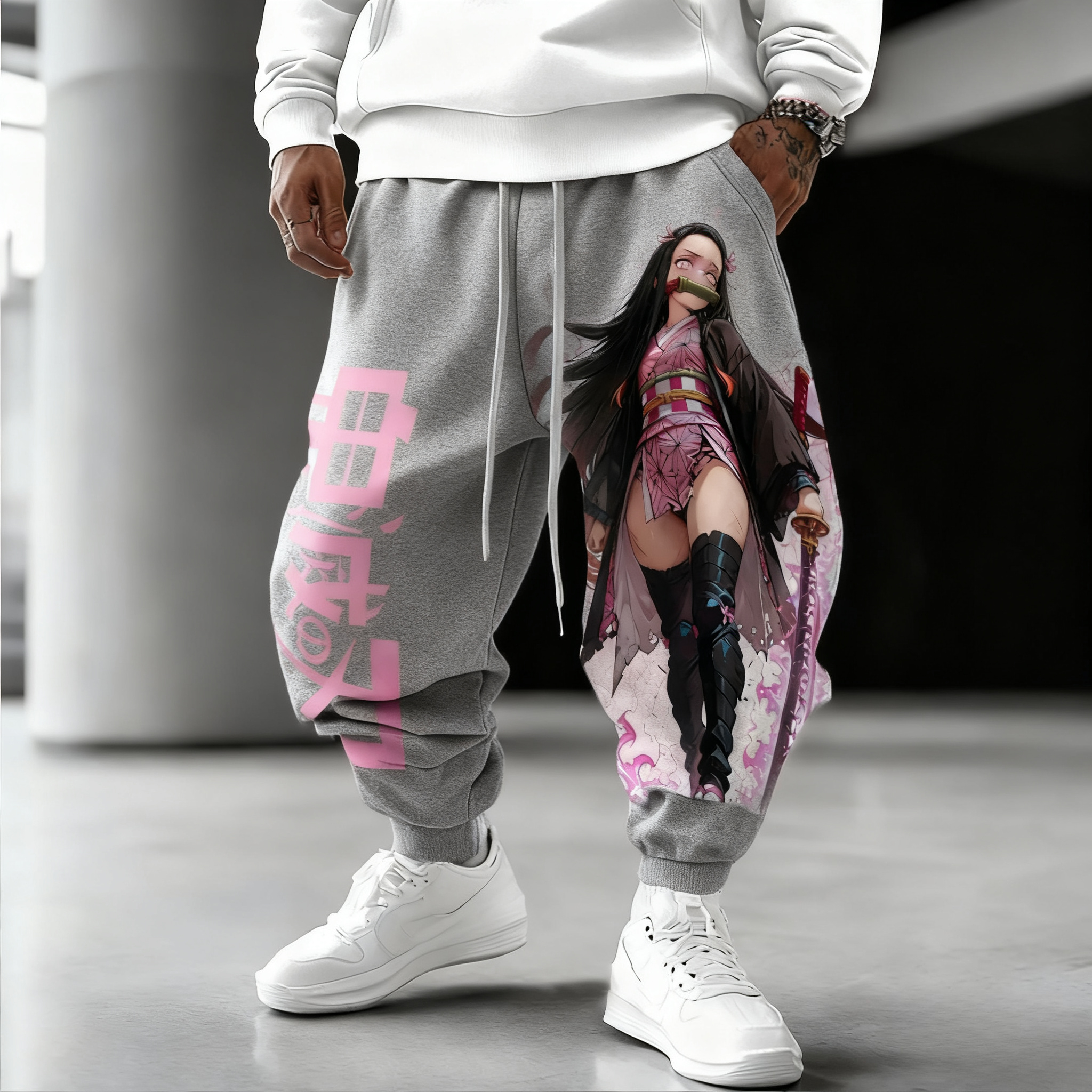 Demon Slayer Cotton Pants 2025 - Winter Clothing In Japan avaliação e preço