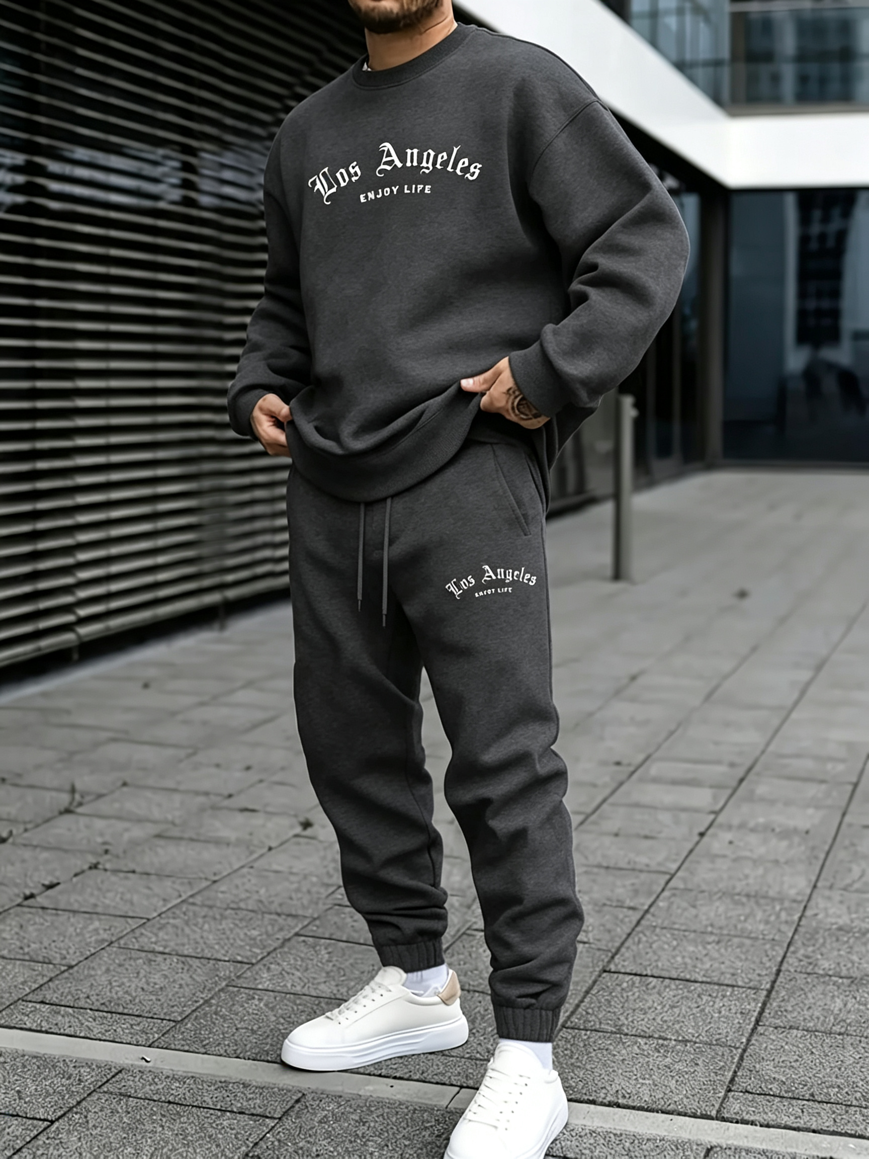 Men's sports set: comfortable  - Winter Clothing Affordable avaliação e preço