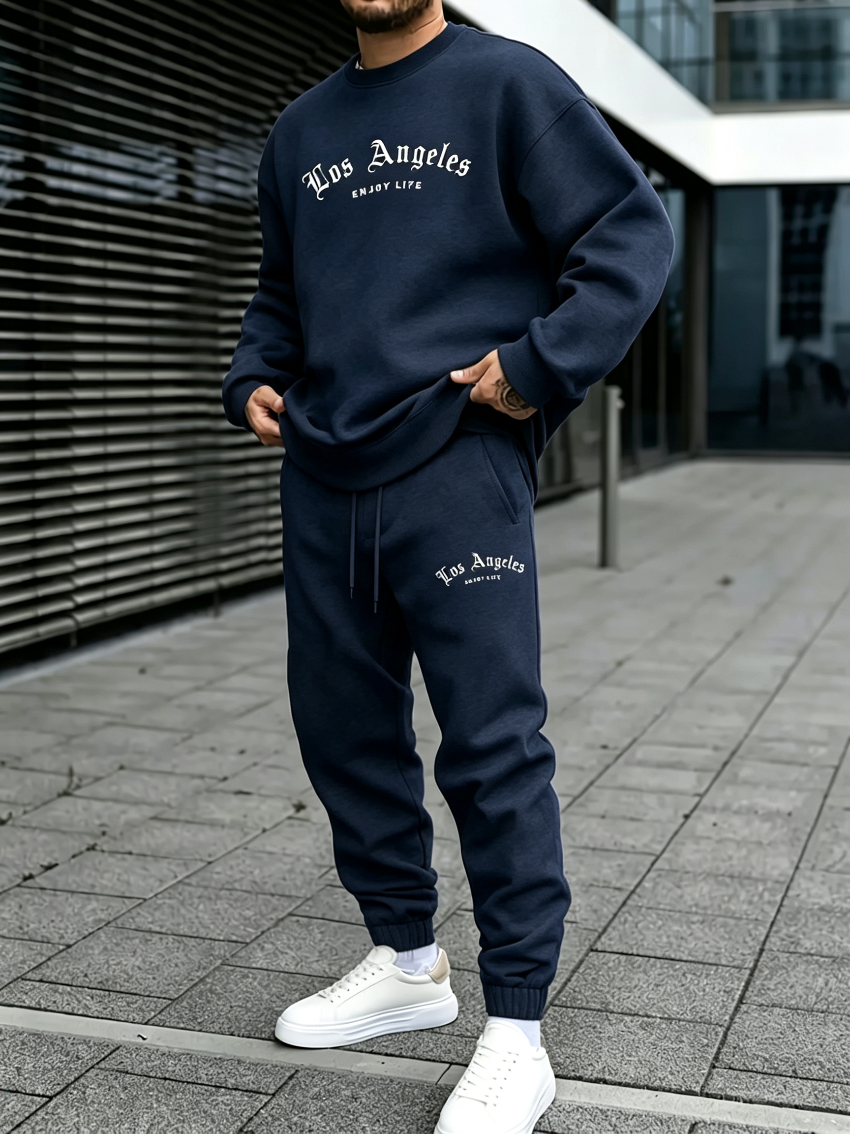Men's sports set: comfortable  - Winter Clothing Affordable avaliação e preço