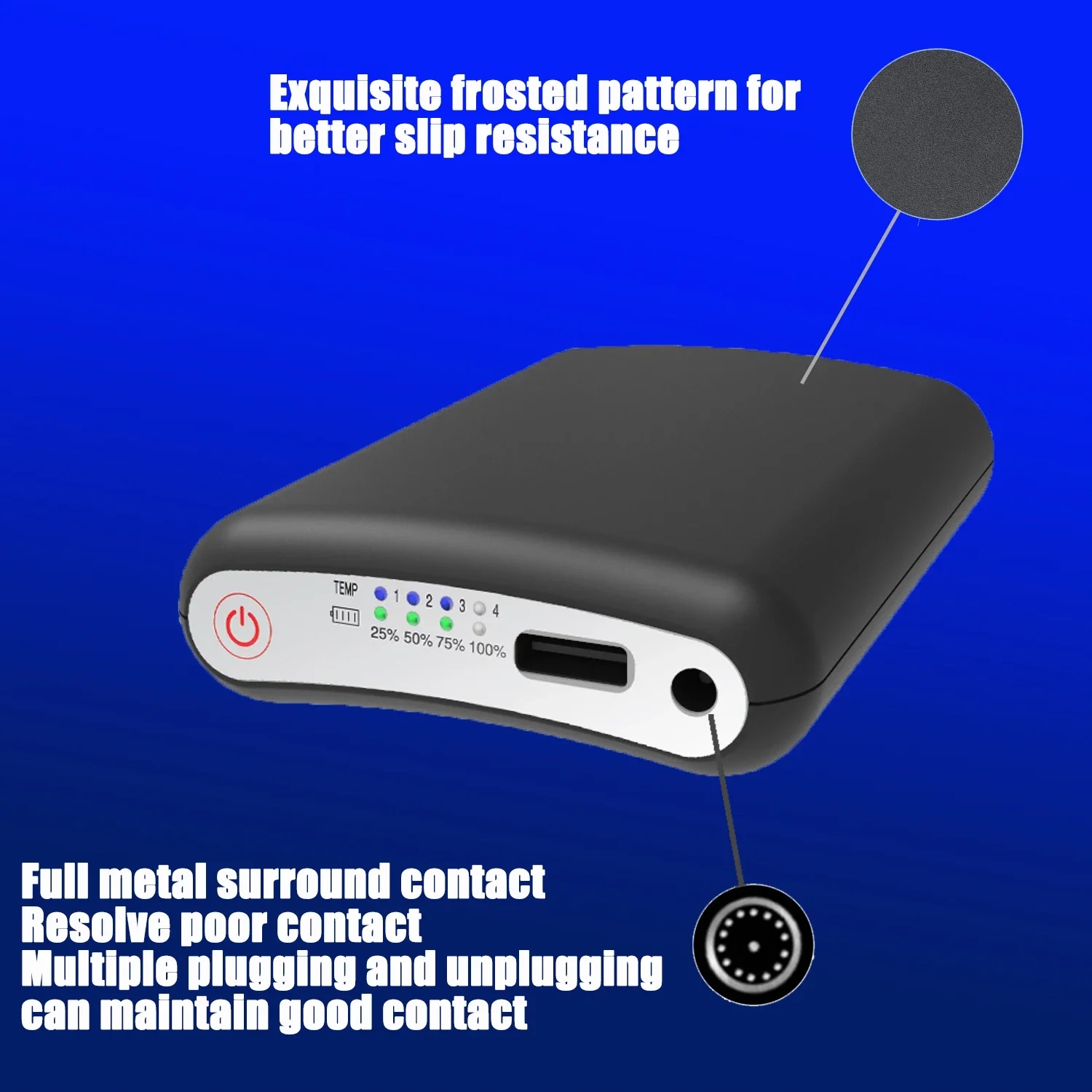 Durable 5000mAh 5V Battery APP - Heated Insole Rechargeable avaliação e preço
