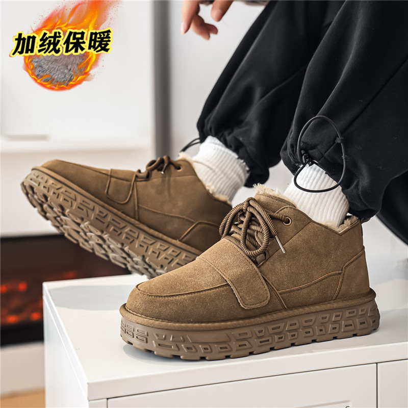 Winter Plush Snow Boots for Ma - Snow Boot Fur Lined avaliação e preço