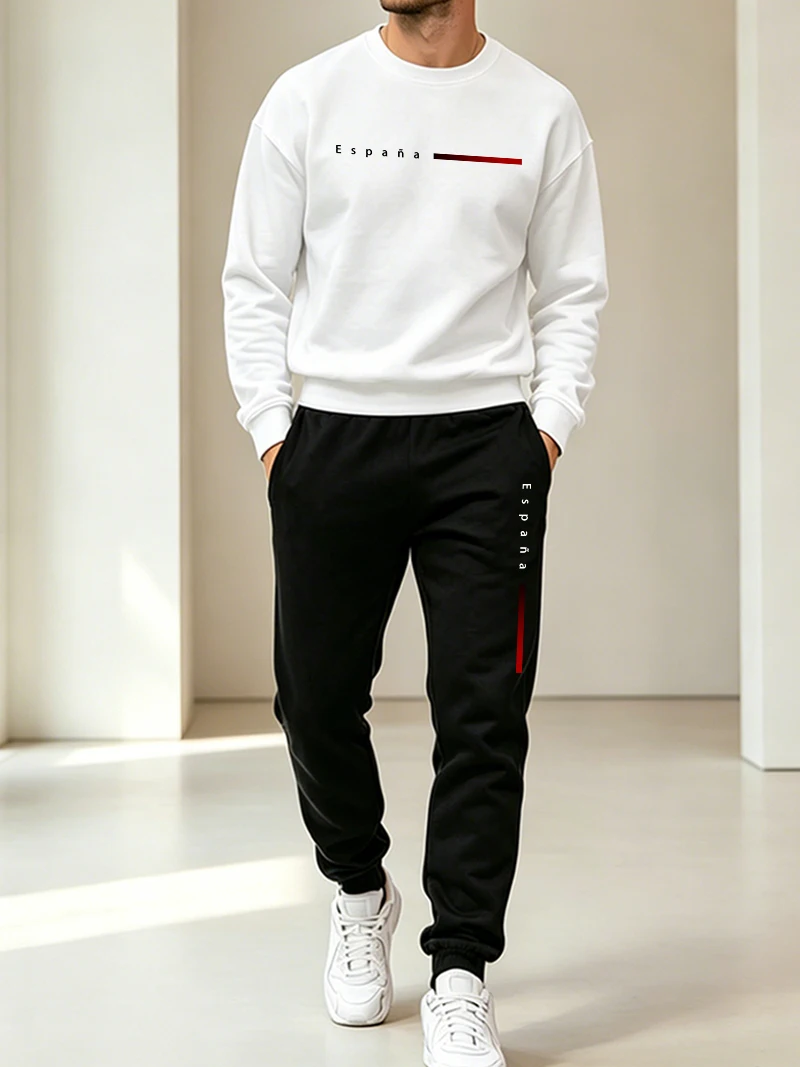 Running Mens Tracksuit Casual  - Winter Clothing Usa avaliação e preço