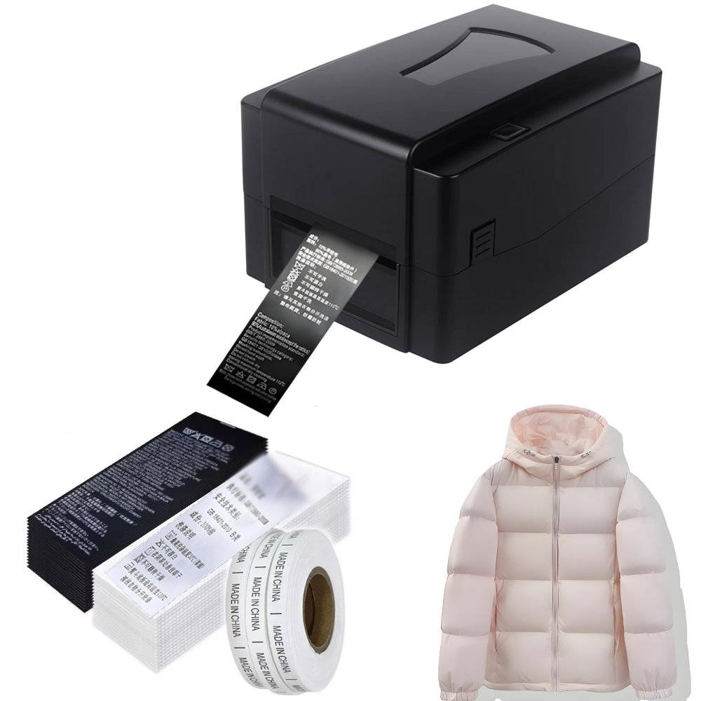 Label Printer Ribbon Machine T - Winter Clothing Label avaliação e preço