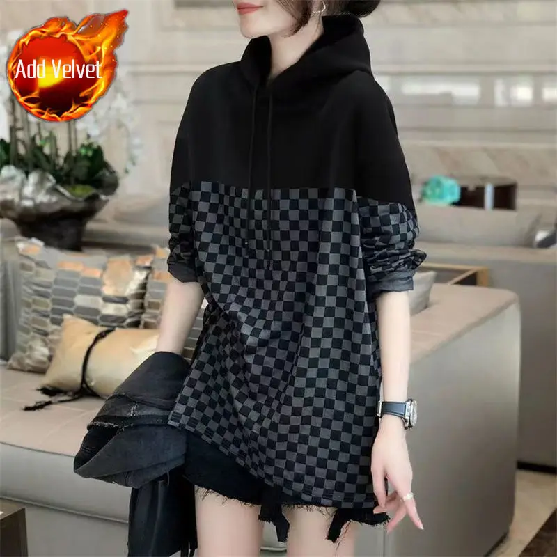 Women's Sweatshirt Baggy Top H - Winter Clothing Essentials For Women avaliação e preço