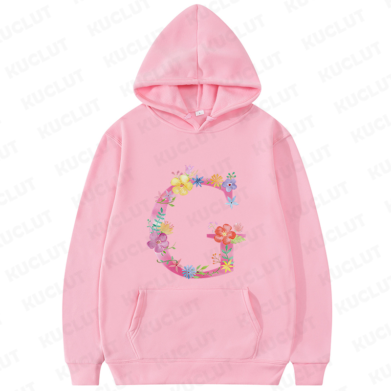 26 Alphabet A-Z Pink Flower Le - Winter Clothing Essentials For Women avaliação e preço