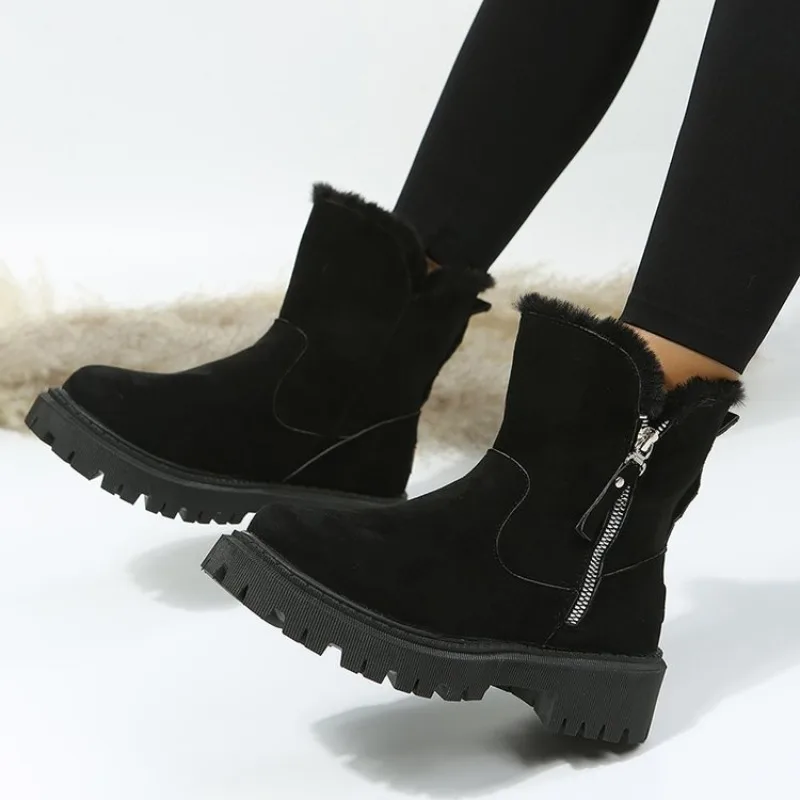 Women's Winter Snow Boots Warm - Snow Boot Fur Lined avaliação e preço