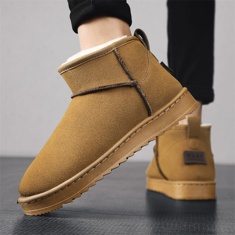 New Brown Suede Mini Boots for - Snow Boot Fur Lined avaliação e preço