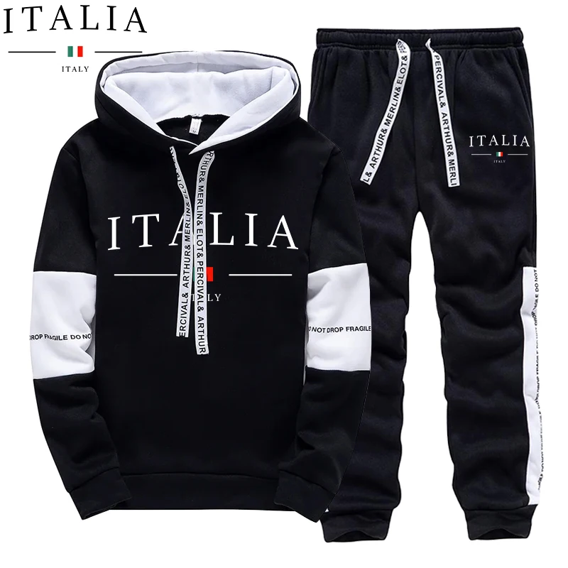 Autumn Winter Men's Tracksuit  - Winter Clothing Usa avaliação e preço