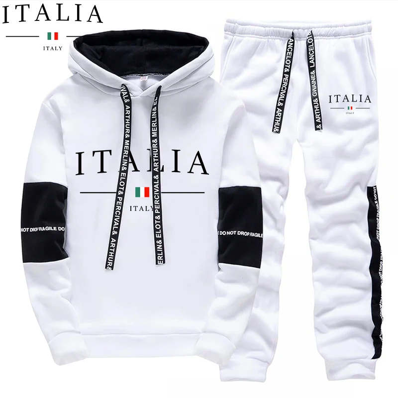 Autumn Winter Men's Tracksuit  - Winter Clothing Usa avaliação e preço