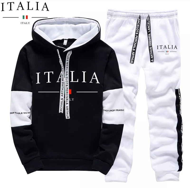 Autumn Winter Men's Tracksuit  - Winter Clothing Usa avaliação e preço