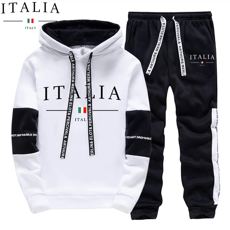 Autumn Winter Men's Tracksuit  - Winter Clothing Usa avaliação e preço