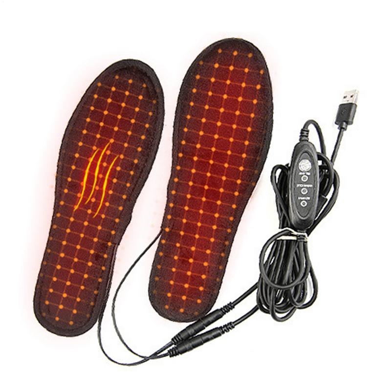 Heated Boot Insoles USB Short  - Heated Insole Rechargeable avaliação e preço